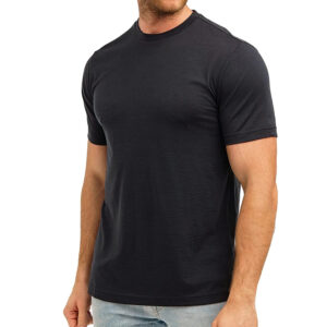 100% Merino Wool T-Shirt Men Short Sleeve Merino Shirts Sport Lightweight Base Layer Hiking Tshirt Soft Breathable Undershirt