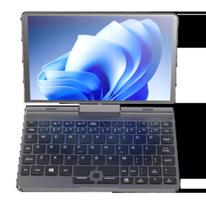 12th Generation Mini Laptop Intel N100 Quad-Core 8-inch Touch Screen Type-C Charging Port for Office and Entertainment Portable