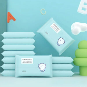 16pcs/bag Soft Face Tissue Pearl Pattern Disposable Face Towel Face Washing Travel Portable Cotton Tissue Wet Dry Multi Use Wipe