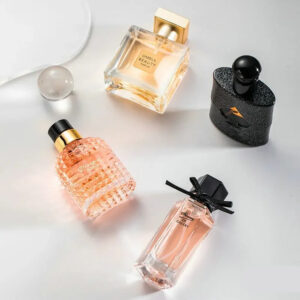 Set of 4 Women's Perfumes – Elegant Floral & Woody Fragrances | Long-Lasting EDT Gift Collection (105g Total)