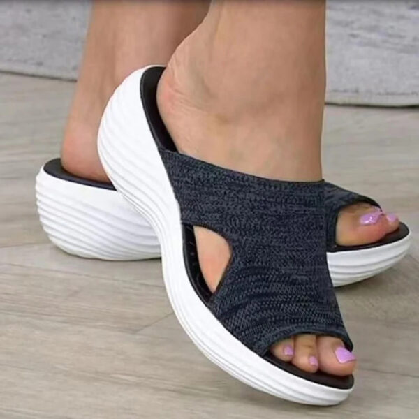 Women Shoes Sandals Summer Party Ladies Shoes Slides Women&apos;s Shoes Wedge Sandals Ladies Plus Size Footwear Woman Slippers Female