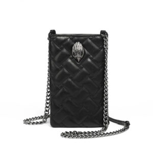 2024 New Trendy Women&apos;s Bag with Herringbone Chain Shoulder Bag, Crossbody Bag, Eagle Head, and Phone Bag