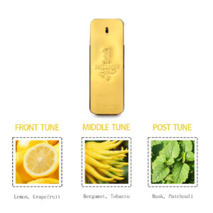Million Gold Men&apos;s Cologne 100ml - Long Lasting Eau de Parfum Strong Spicy Masculine Fragrance Sexy Pheromone Perfume for Men