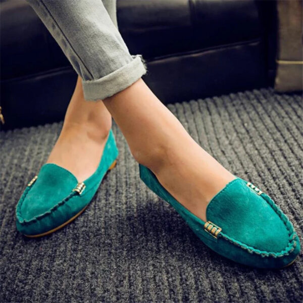 Women&apos;s Casual Shoes 2024 Spring and Autumn Flat Loafers Women&apos;s Shoes Fashion Non-slip Soft Denim Flat Shoes Zapatos De Mujer