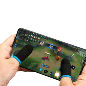 PUBG Mobile Game Controller Finger Sleeve – Breathable, Sweat-Proof, Touchscreen Gaming Gloves for Fast & Accurate Play